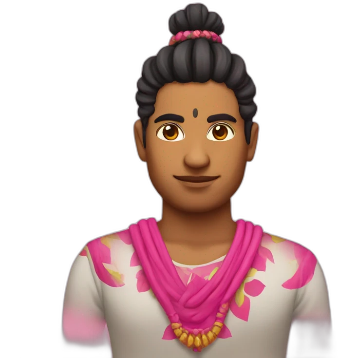 pink kalash emoji