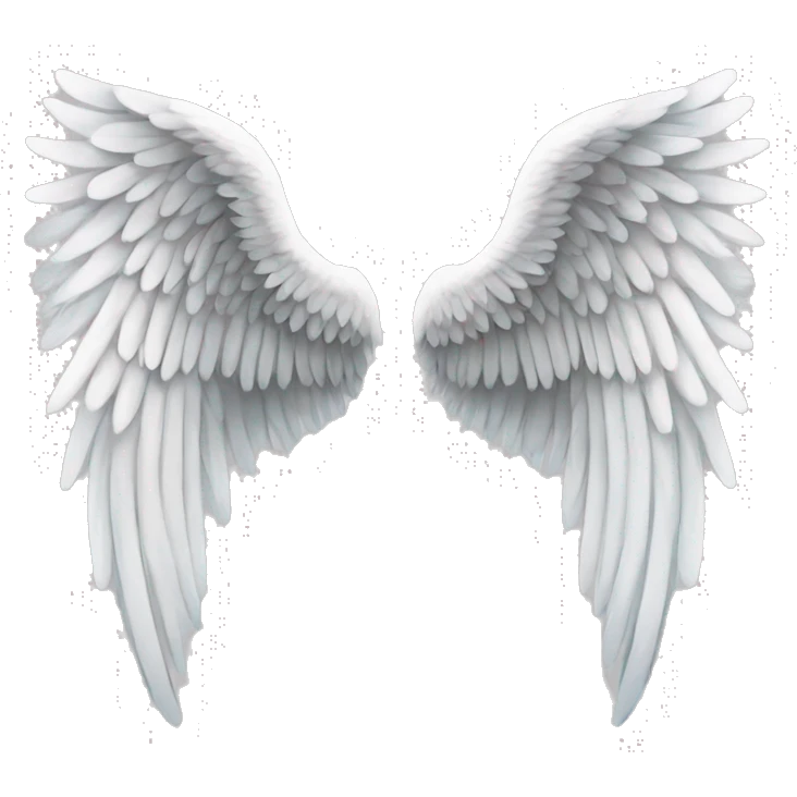angel wings for angel number emoji