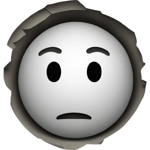 A hole emoji