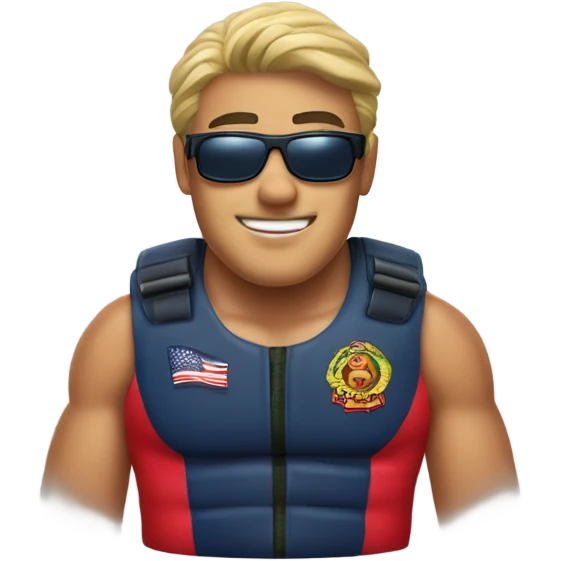 Jason mammoa in baywatch uniform emoji