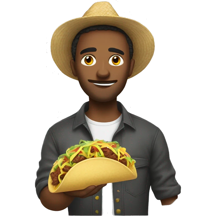 deigo spreading his taco emoji