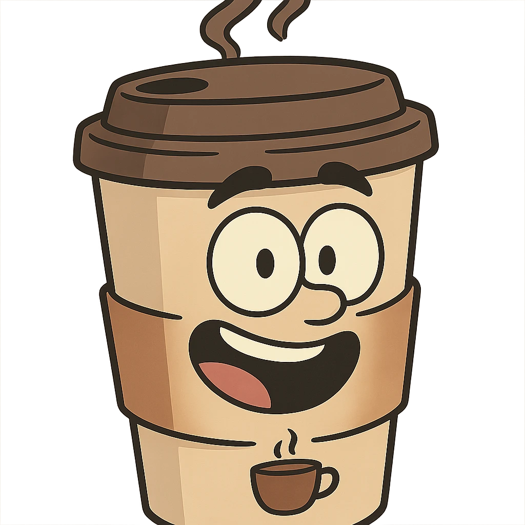 coffee cup illustration emoji