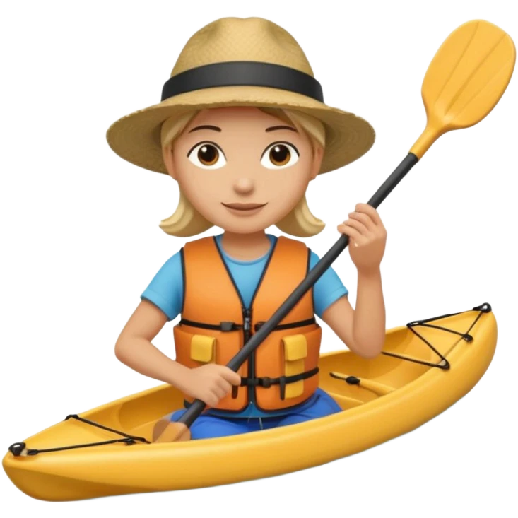 canoeing emoji