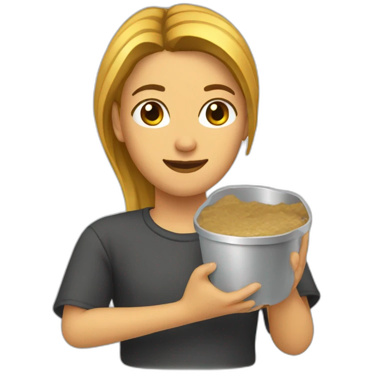 batidora de mano emoji