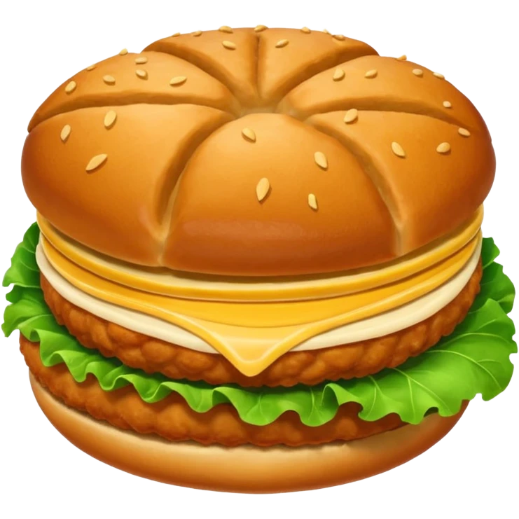 Schnitzelbroetchen mit Salatblatt, keine extra Sachen emoji