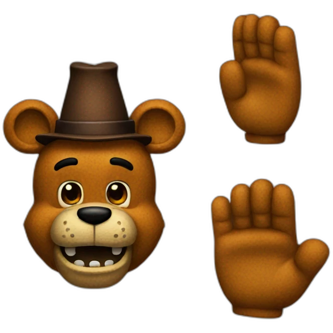 Freddy fazbear emoji