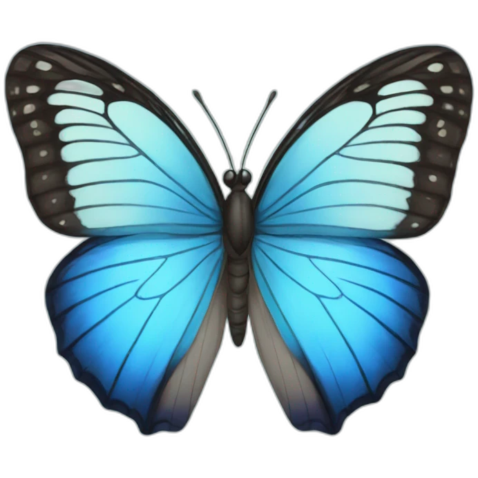 Blue Butterfly  emoji