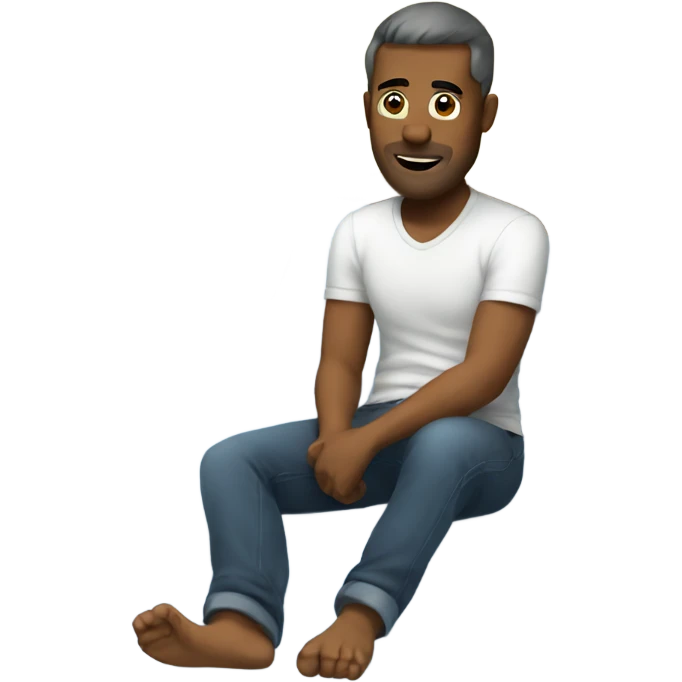 Dude on bed emoji