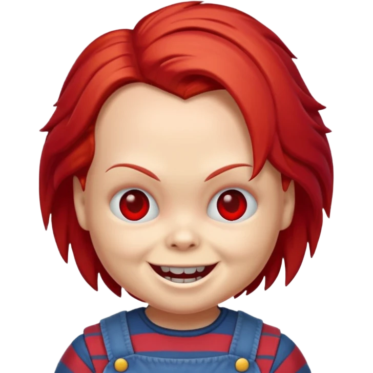 Un emojin de chuky emoji