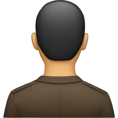 man from behind emoji