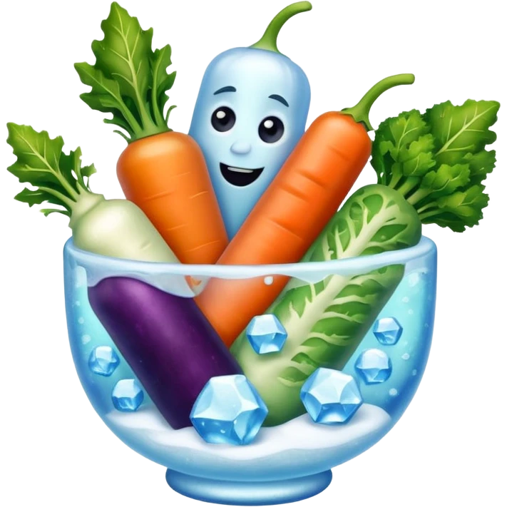 frozen vegetables winter blend emoji