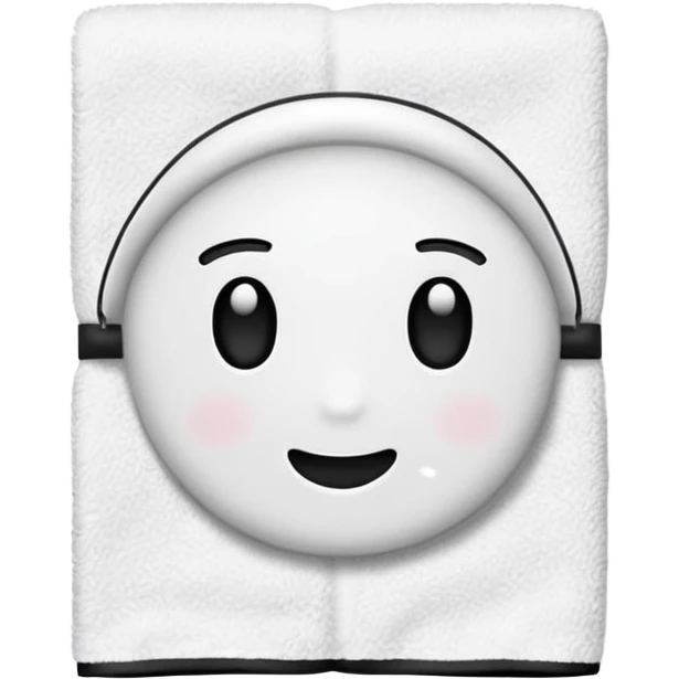 Hairdresser towel emoji