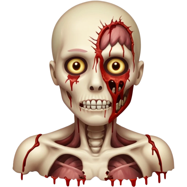bloody rotting corpse emoji