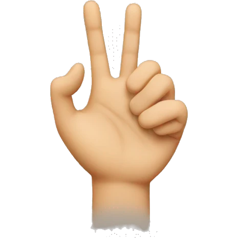 emoji hand holding man emoji