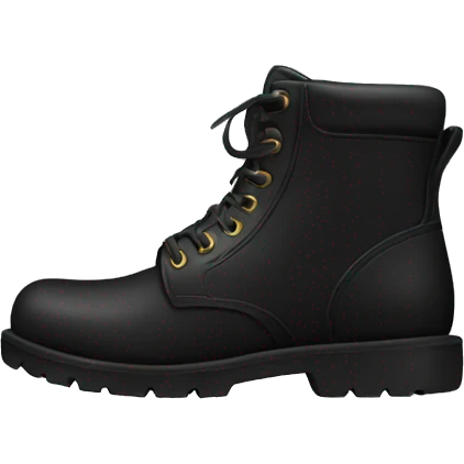 Black boots emoji