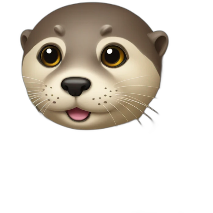 Loutre fatiguée emoji