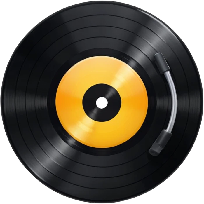 vinyl record emoji