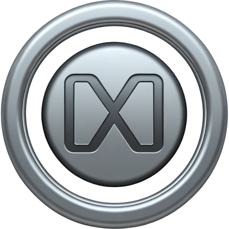 Circle with MB written on it emoji