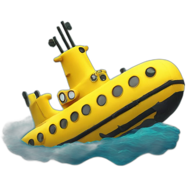 yellow submarine sinking emoji