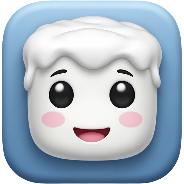 Marshmallow emoji