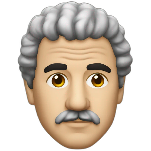 Pablo escobar sniffing farine emoji