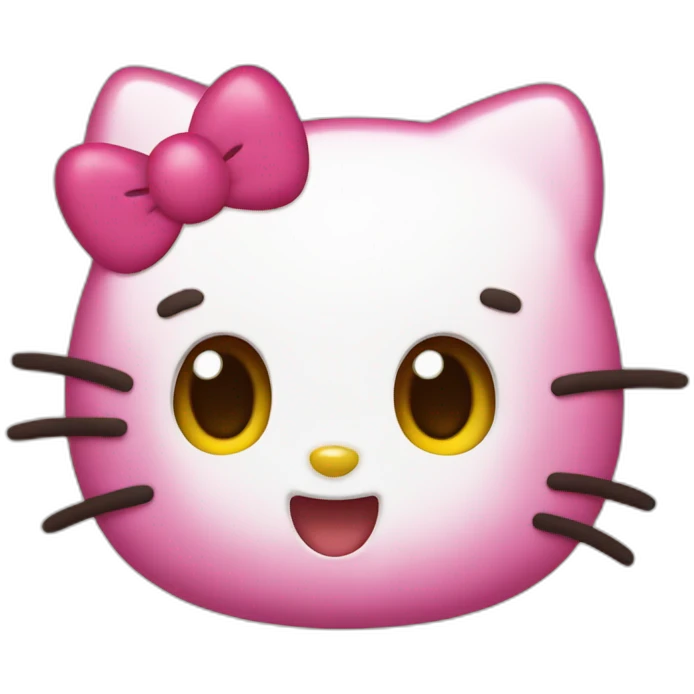 Hello kitty emoji
