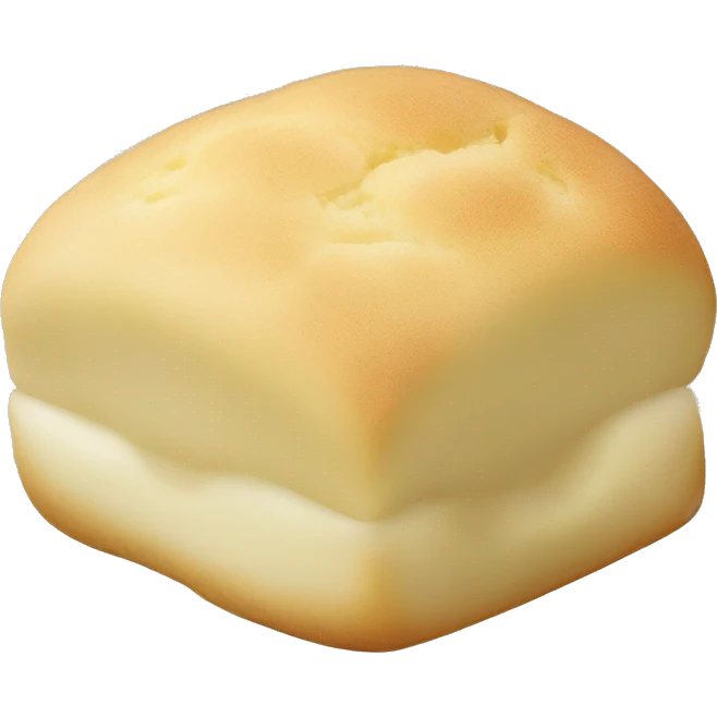 Pão de queijo quentinho emoji