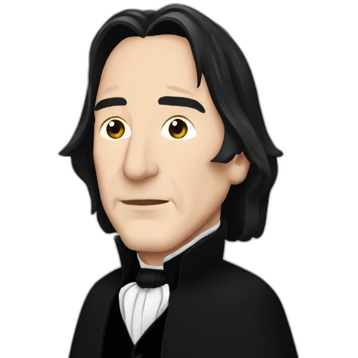 Elegant Severus snape Alan rickman emoji