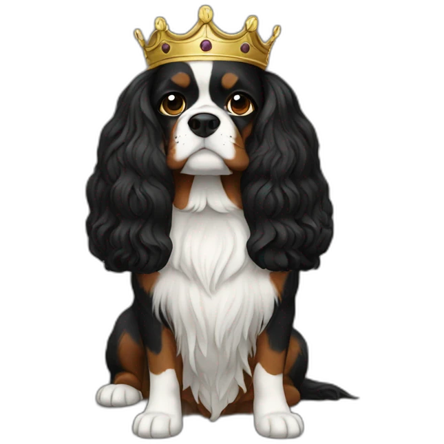 King charles black emoji
