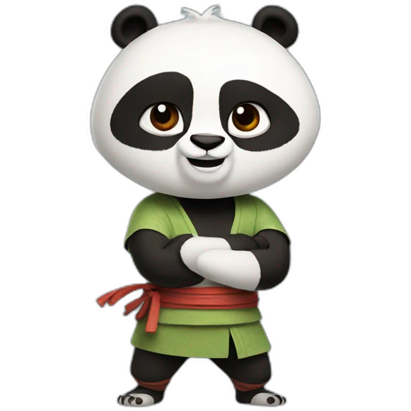Kung fu panda  emoji