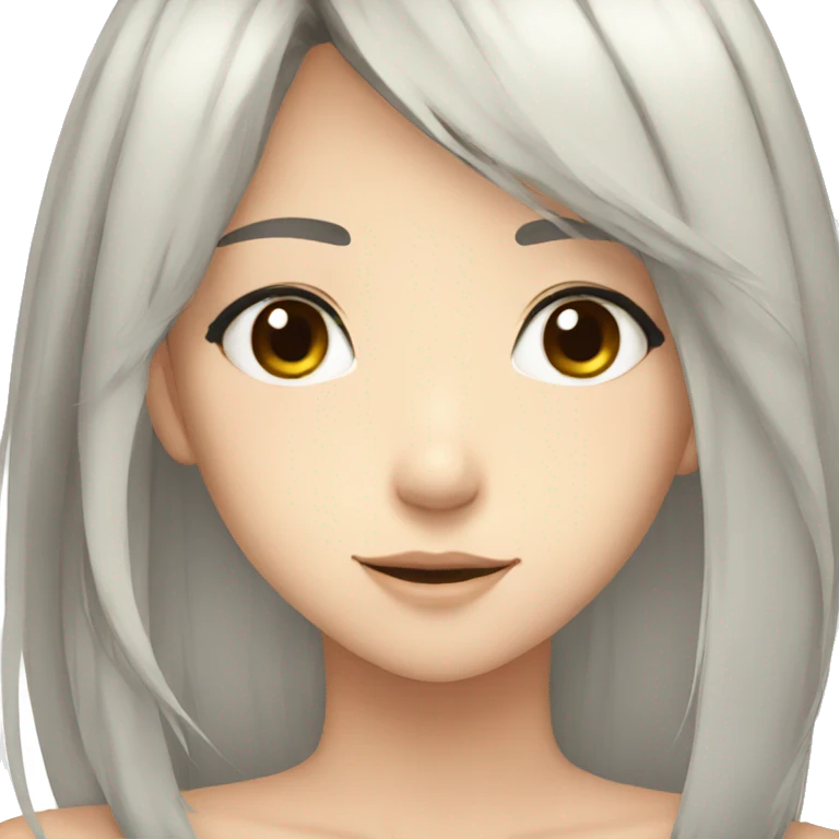 Anime girl emoji