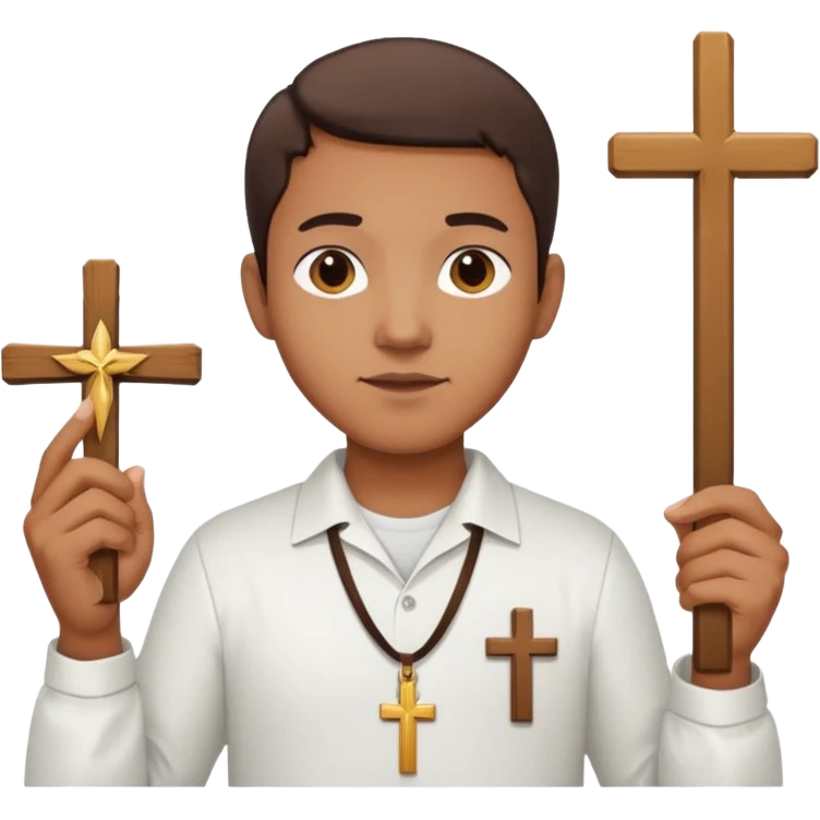 christian cross martinique emoji