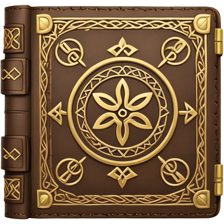 spellbook with runes emoji