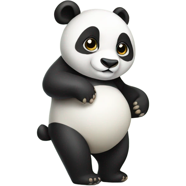 Pregnant panda bear emoji