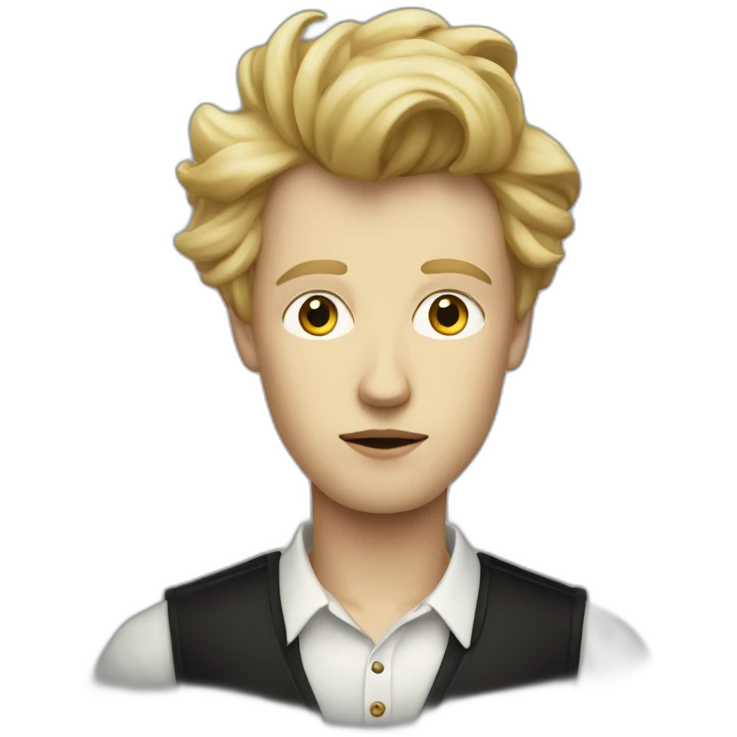 Arthur Rimbaud Blond emoji