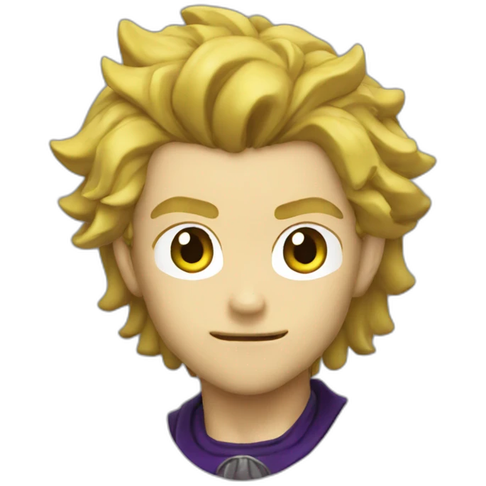 emoji that looks like dio from jojos bizzare adventures emoji