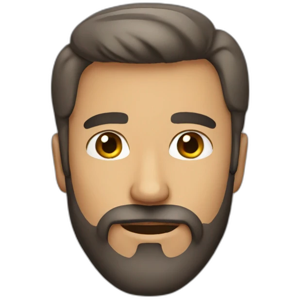  man with beard emoji