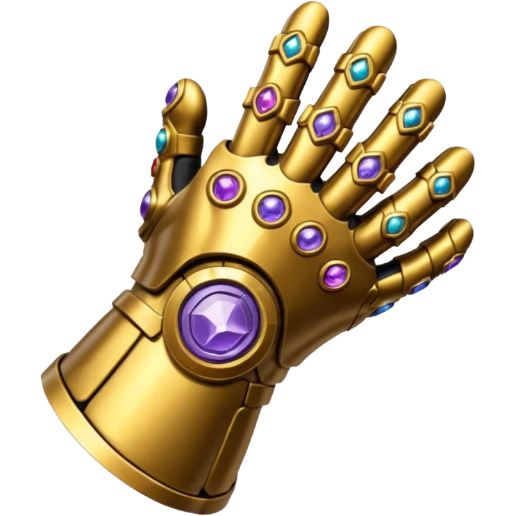 Thanos Infinity Gauntlet emoji