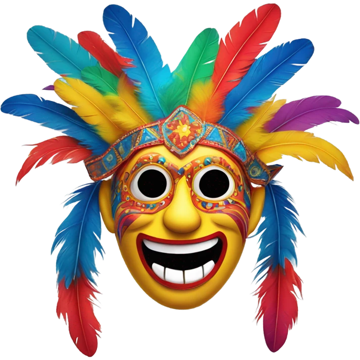 mascara marimonda colombiana carnaval de barranquilla emoji