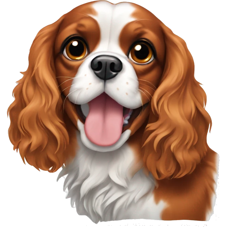 Cavalier King Charles spaniel emoji