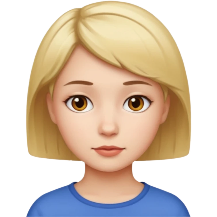 Cut girl emoji