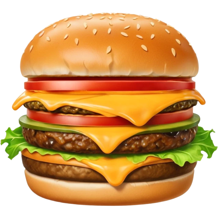 billboard ad about burgers emoji