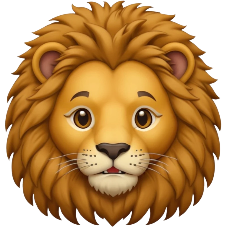 man in lion  costume  emoji