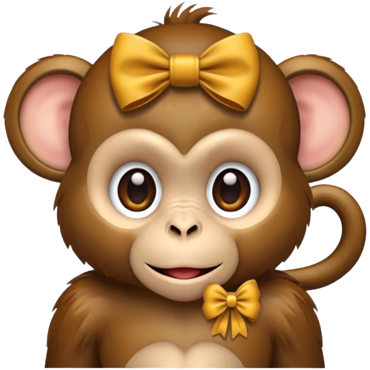 🐵🎀 emoji