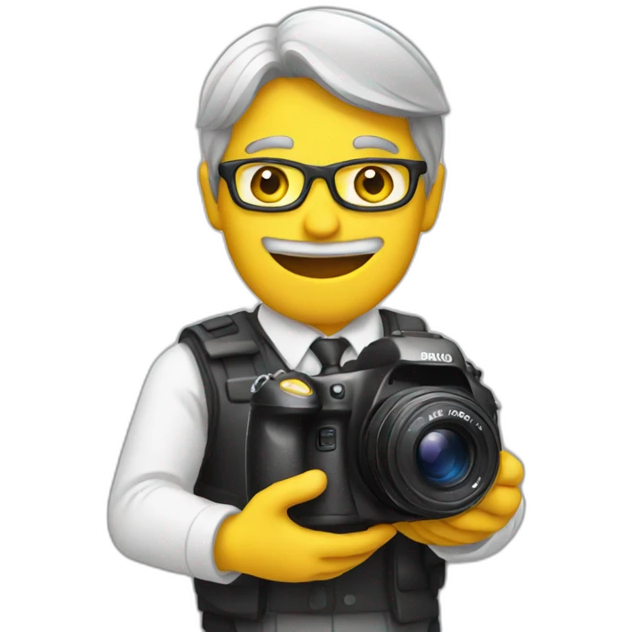 Photographer emoji