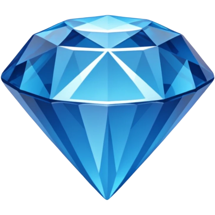 Blue diamond emoji