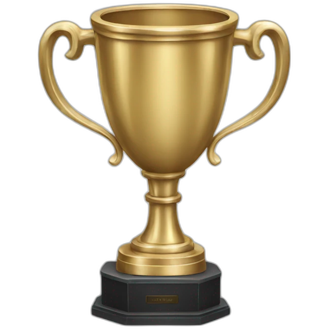 champion trophy emoji