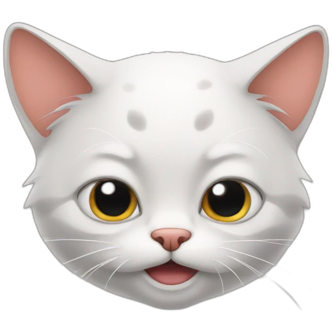 ugly cat emoji