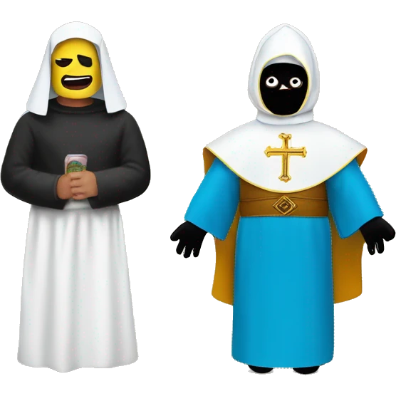 Nacho libre and nun emoji