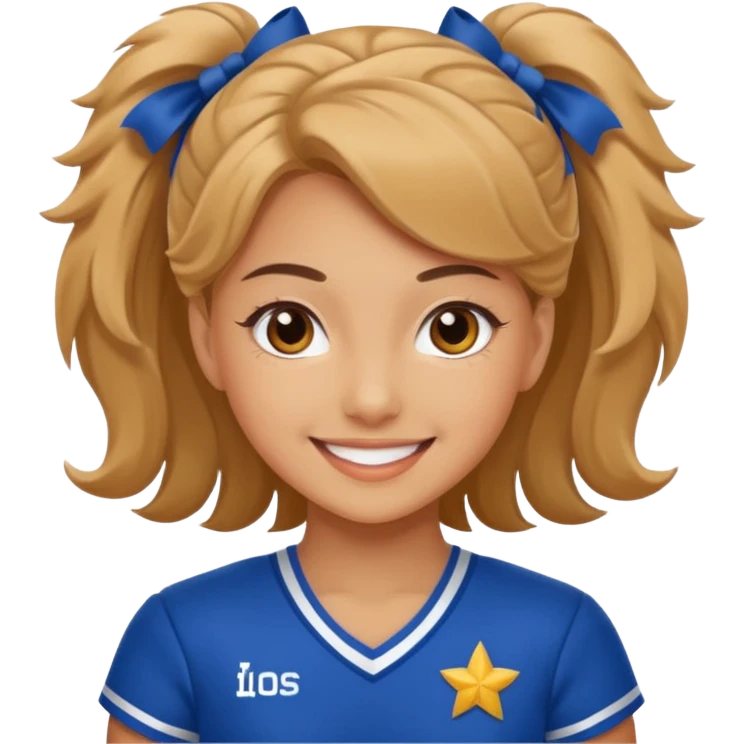 cheerleader emoji